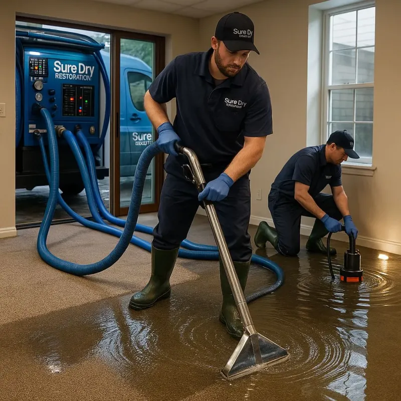 Water Extraction and Removal process in Roswell, GA